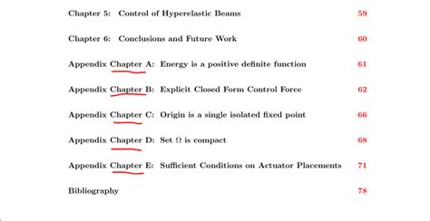 appendices - Solved - Table of Contents: Editing Appendix ...
