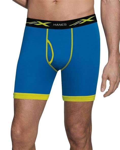 Hanes Mtblc Mens X Temp Boxer Briefs With Comfort Flex Waistband Pack