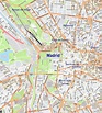 Wall Maps - Madrid City Map - Laminated Wall Map