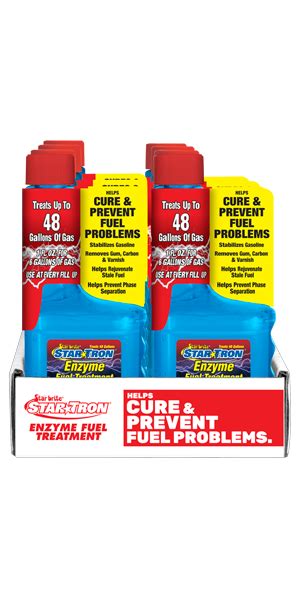Nowadays most cars can run on an ethanol fuel blend of up to 10% which is the most common gas sold in the us. Star Tron Enzyme Fuel Treatment Gas Additive Small Engine