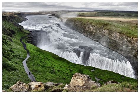 Islands Gullfoss Wasserfall Ein Traum Foto And Bild Landschaft