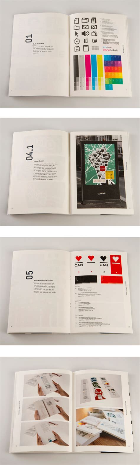 Graphic Design Portfolio Book Examples Any New Examples Of Portfolios