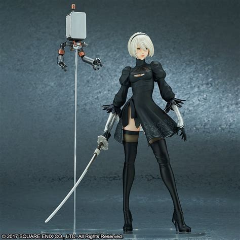 nier automata 2b 11 collectible pvc figure deluxe 2021 version flare toywiz