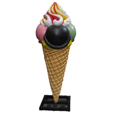 Giant Ice Cream Cone Statue Prop Magic Special Events Event Rentals