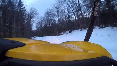 Can Am Commander Snow Ride Chaos Turnpike Youtube