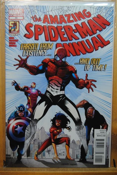 The Amazing Spider Man Annual 39 2012 Vf Comic Books Modern Age