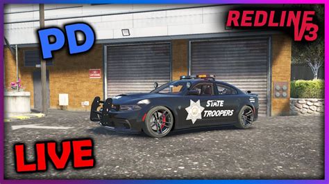 Redline RP V3 GTA 5 Roleplay PD Catching Criminals YouTube