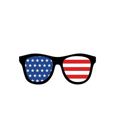 4th Of July Sunglasses Svg Svg Cut File Car Decal Svg Etsy