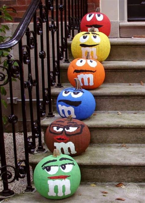 100 Brilliant No Carve Pumpkin Decorating Ideas Inspired By Pinterest Pumpkin Halloween