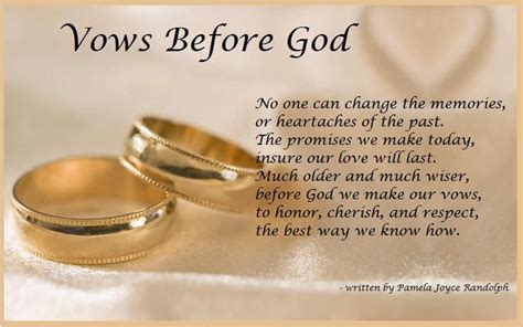 Check spelling or type a new query. Vows Before God - an original wedding poem about marriage ...
