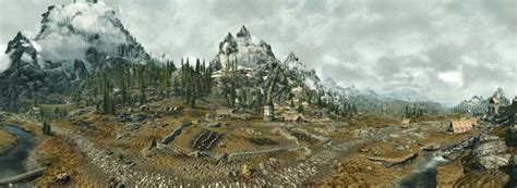 Skyrim Panoramas In Hundreds Of Megapixels