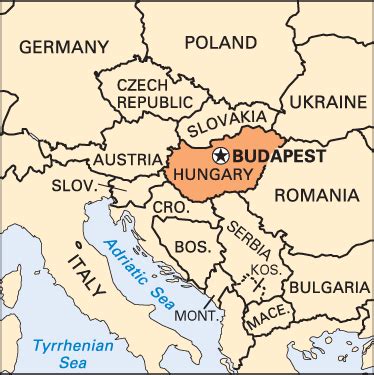 Do you need a budapest map? Budapest: location -- Kids Encyclopedia | Children's ...