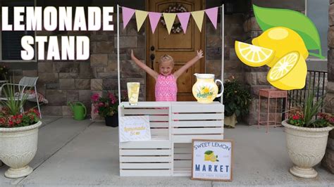 How To Make A Lemonade Stand Diy With Wood Pallets For Lemonade Party