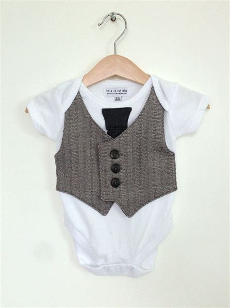 Baby Boy Clothes 0 To 3 Months Newborn Boy Vest And Tie Baby Photo