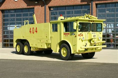 Air Force P 4 Combat Crash Truck Designed To Fit In A C 141 Cargo Plane