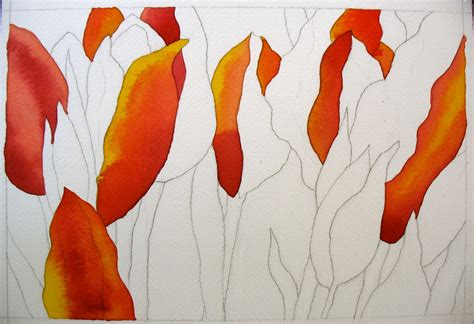 See more ideas about watercolor flowers, watercolor, flower painting. The Painted Prism: WATERCOLOR PROJECT, STEP-BY-STEP: Red ...