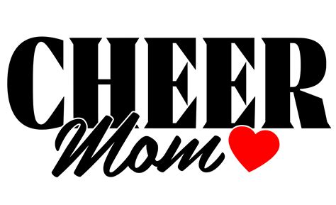 Free Cheer Mom SVG Cutting File - The Crafty Crafter Club