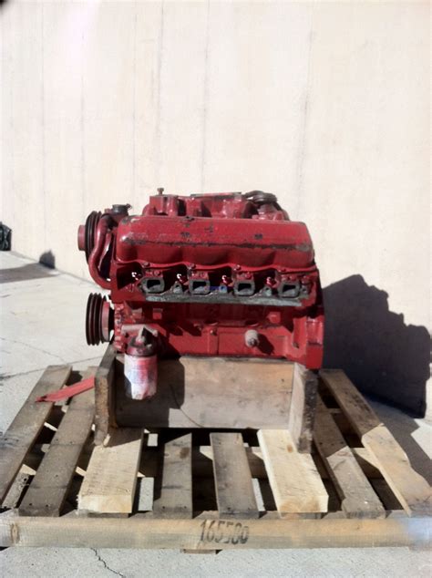 R F Engine International Ih V8 392e Engine Long Block Used