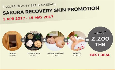 Sakura Spa Recovery Skin Promotion Sakura Spa Ekamai