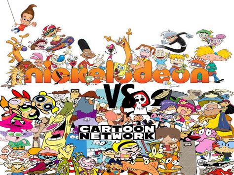 Pin On Cartoon Network Vs Nickelodeon