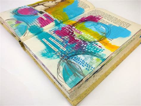 Altered Book Art Techniques My Top Five Lazy Artist Tips Altered