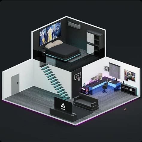 Insane 3d Room Made By Zilencefx 👌🏻🔥rooms Are Made Tups 3d Roo
