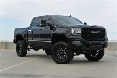 17 Gmc Sierra Slt Custom Loaded 2018 Fabtech Lift 20 Wheels Denali