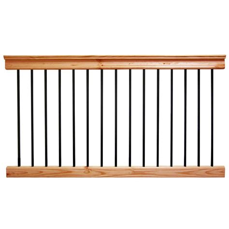 Decks railing hanger kit connects 2x4 and 4x4 posts 8pcs. Deck Railing Systems - Deck & Porch Railings - The Home Depot