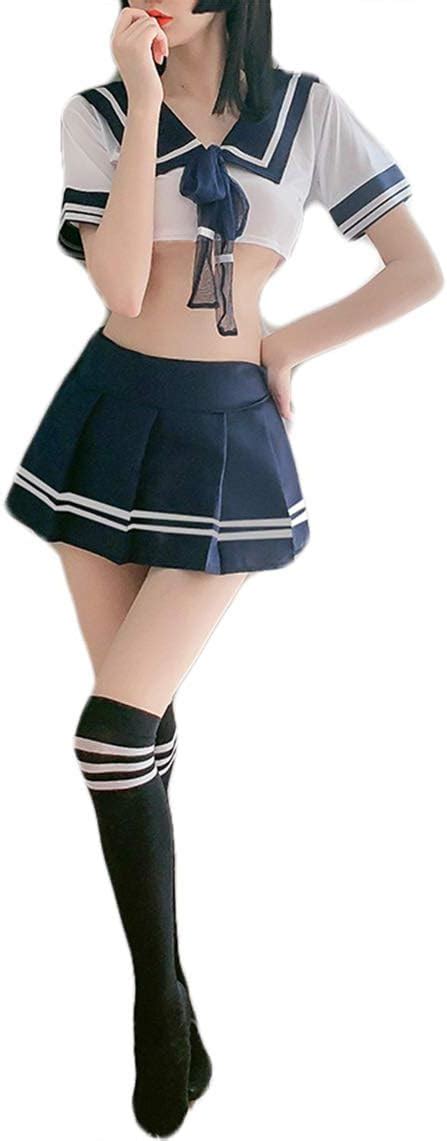 Disfraz De Colegiala Sexy Para Colegiala Kawaii Anime Cosplay Lencería Sexy Uniforme Japonés