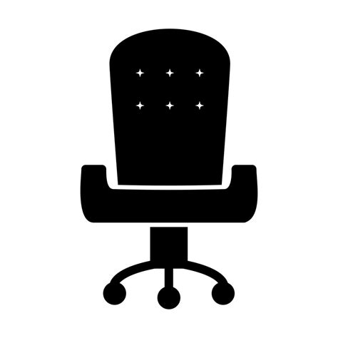 Office Chair Vector Icon 353274 Vector Art At Vecteezy