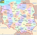 Torun Map - Poland