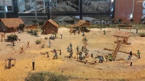 Soil erosion and sediment contribution from mining areas were studied by examining. A Diorama Of An Open Cast Tin Mine - Picture of Kampar ...