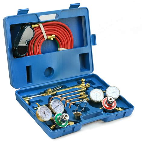 Stark Portable Gas Gas Welding Cutting Torch Kit Oxy Acetylene Oxygen