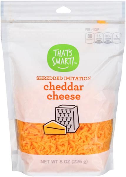 Thats Smart Shredded Imitation Cheddar Cheese Hy Vee Aisles Online