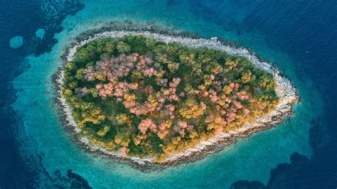 Download Aerial Nature Island Hd Wallpaper