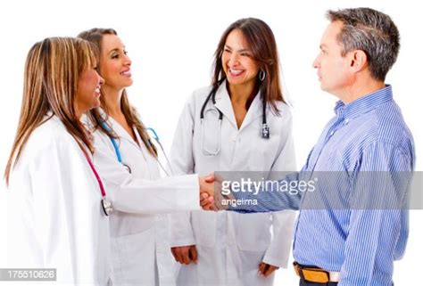 Doctor Introducing To A Patient High Res Stock Photo Getty Images