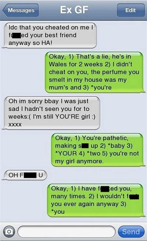Funniest Break Up Text Ever