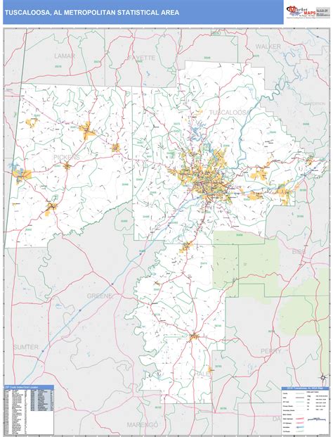 Tuscaloosa Al Zip Code Map Printable Templates Free