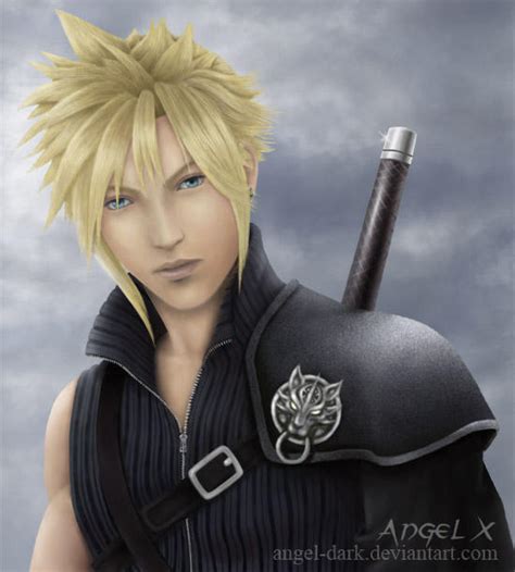 Cloud Strife By Angel Dark On Deviantart