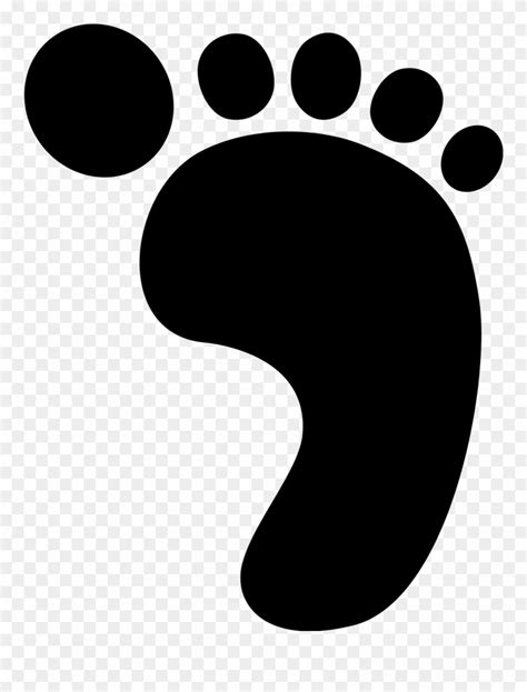 Foot Clipart Footprint Foot Footprint Transparent Free For Download On