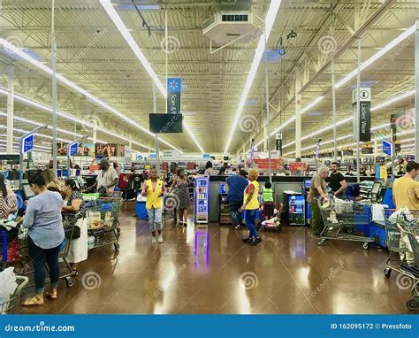 Walmart Supercenter Editorial Photography Image Of Interior 162095172