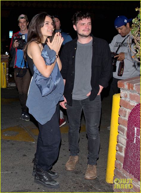 Josh Hutcherson And Girlfriend Claudia Traisac Check Out Dave Chappelle S Private Show Photo