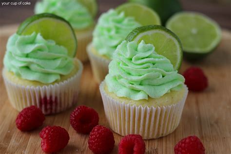 Raspberry Lime Cupcakes Your Cup Of Cake