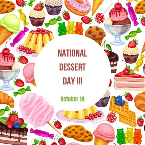 October 14 Is National Dessert Day