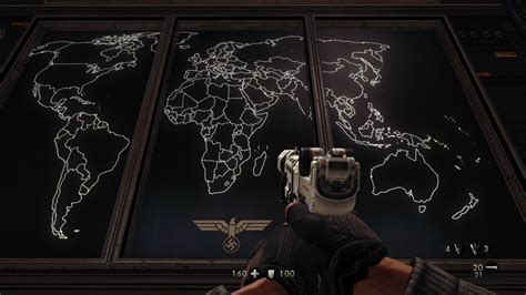 In Wolfenstein The New Order The Nazi Moon Base Has A Map Of Our Irl