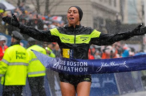 Desiree Linden Becomes First American Woman To Win Boston Marathon