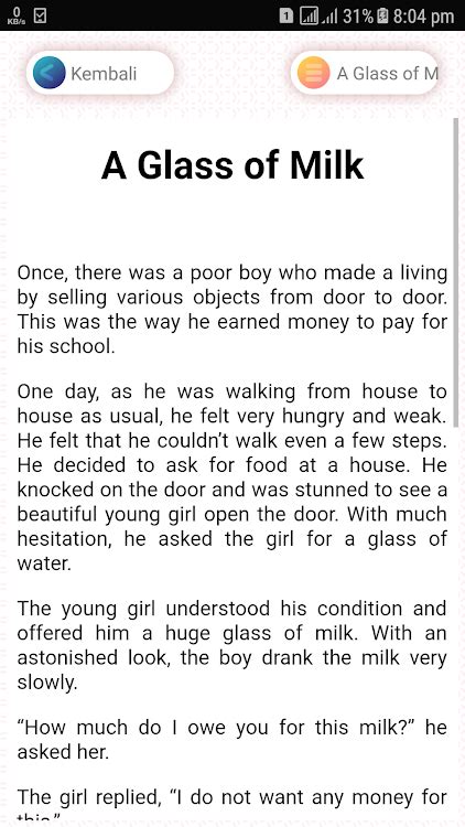Moral Story In English Very Short Amazing Stories
