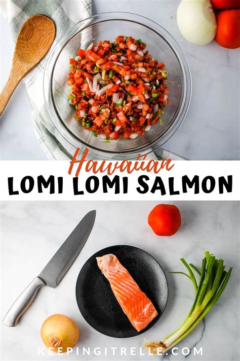 Refreshing Hawaiian Lomi Lomi Salmon Recipe Keeping It Relle