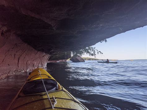 Apostle Islands Wisconsin Sea Kayaking On Lake Superior Roaming Vegans