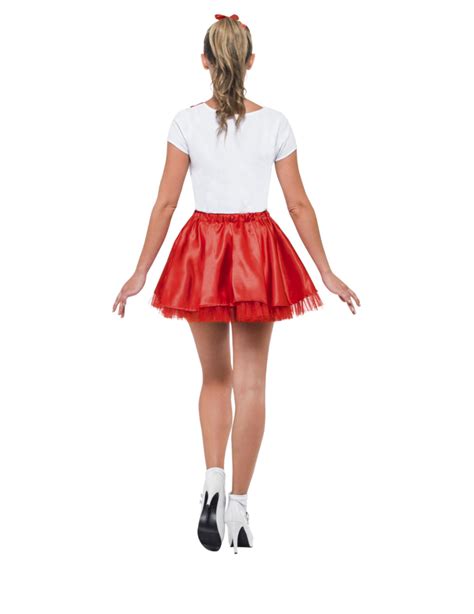 Costume Da Grease Cheerleader Per Donna Costumi Adultie Vestiti Di